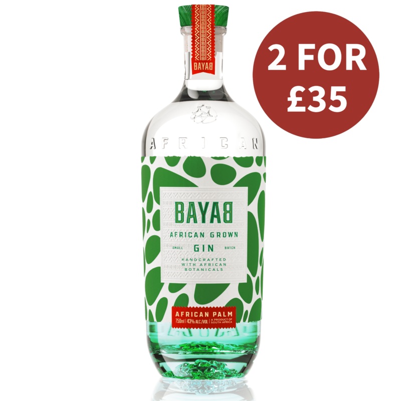 Bayab African Grown Palm & Pineapple Gin 70cl