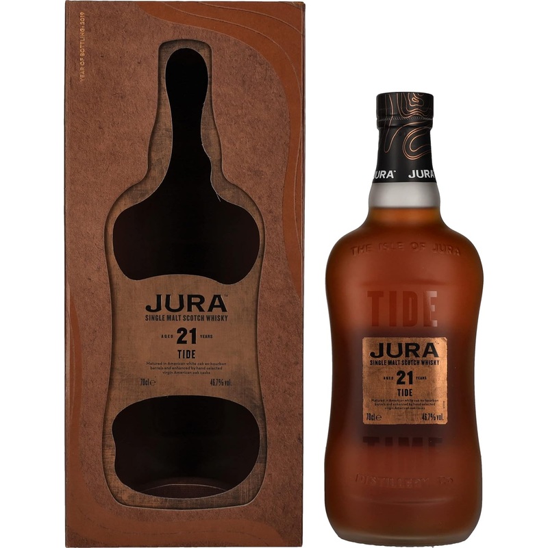 Jura 21 Year Old 'Tide' Single Malt Scotch Whisky 70cl