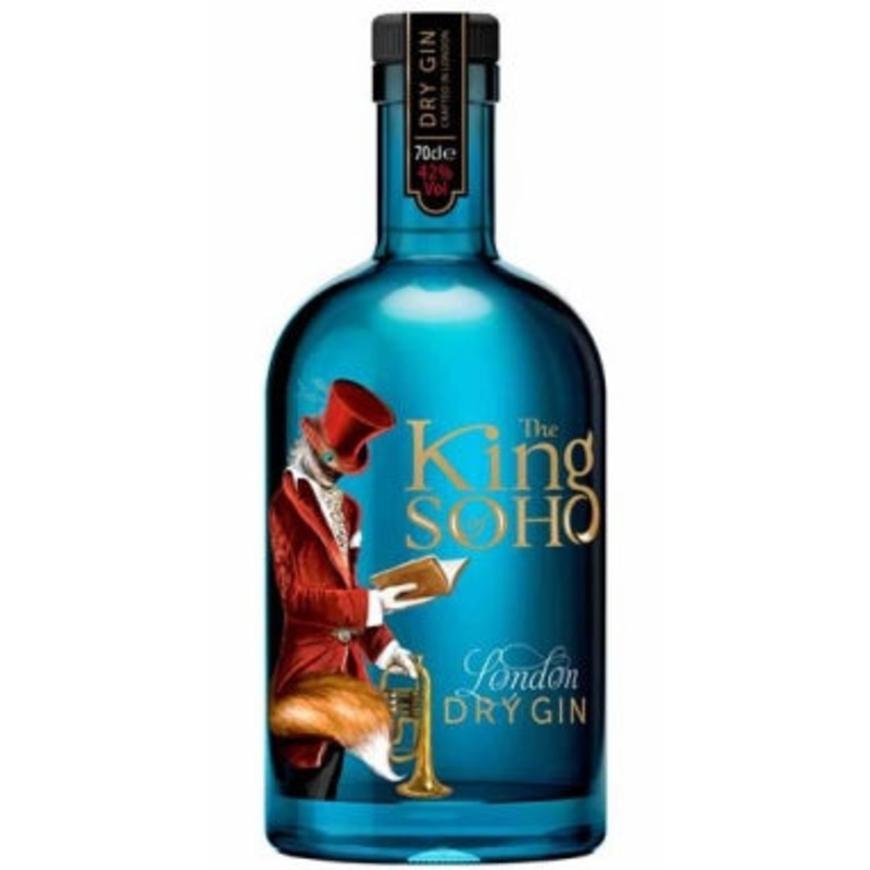 King of Soho London Dry Gin 70cl Bottle
