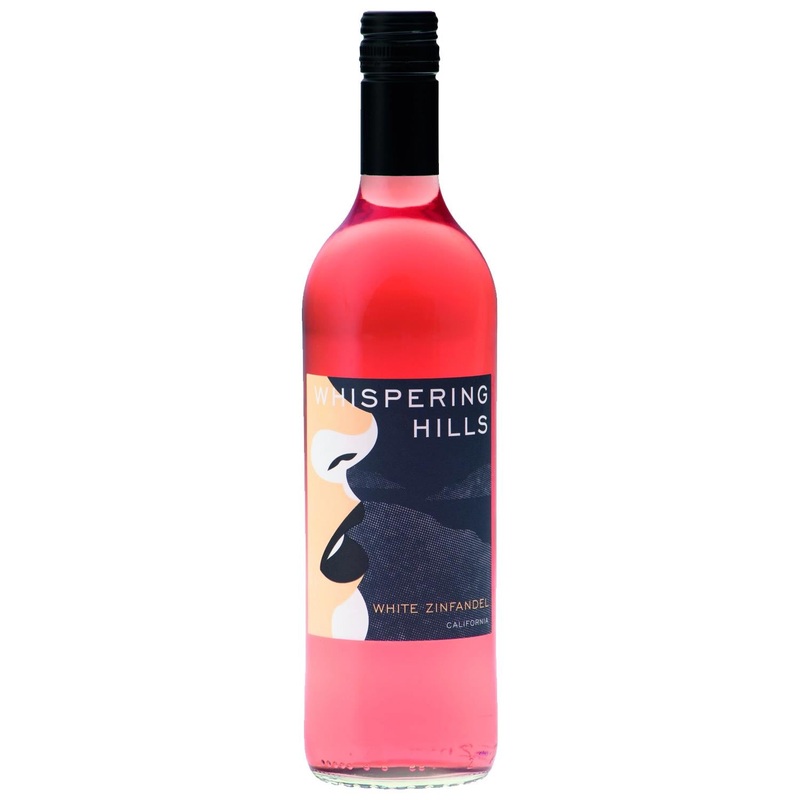 Whispering Hills Zinfandel Rose 75cl