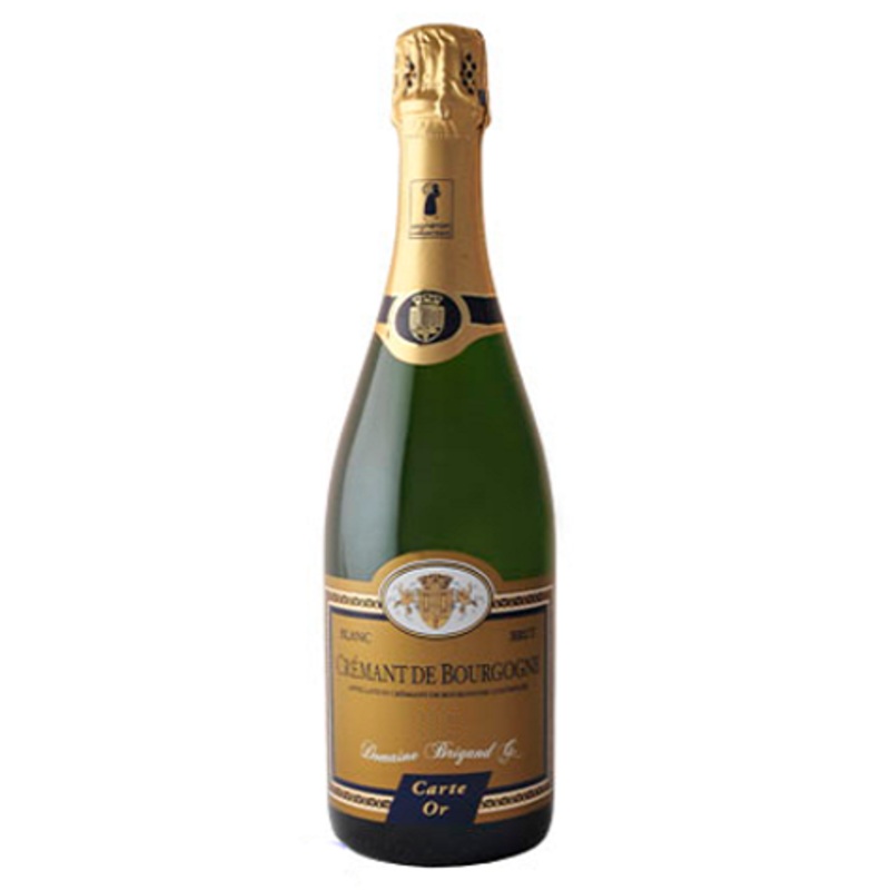 Crmant de Bourgogne, Carte d'Or Brut, Domaine Brigand 2015 12 Bottle Case 12x75cl