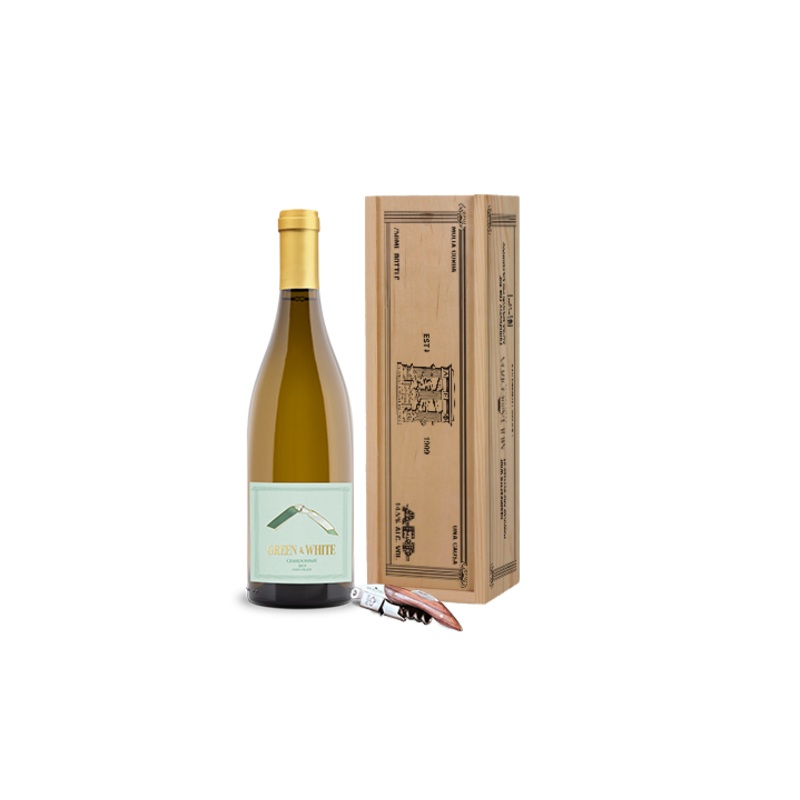 Green & White Chardonnay Gift Box