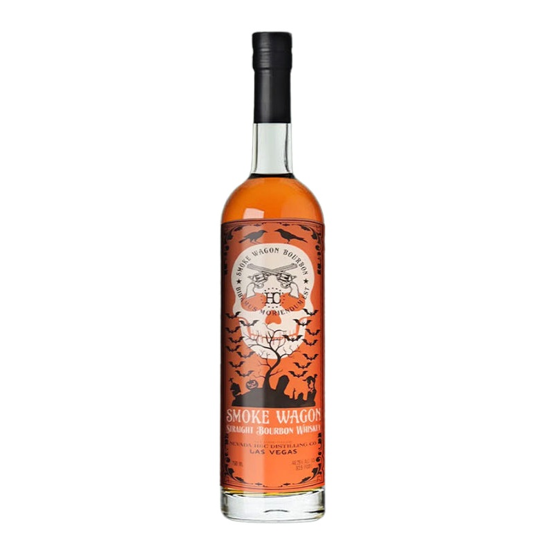 Smoke Wagon Straight Bourbon Glow In The Dark Halloween Limited Edition 2023