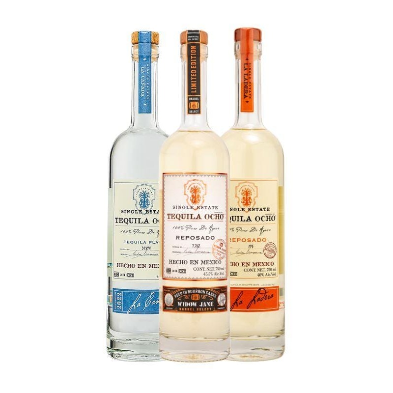 Tequila Ocho Reposado Barrel Select Widow Jane Bundle