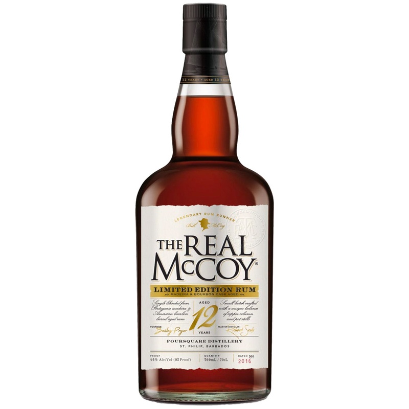 The Real McCoy Aged 12 Years Limited Edition Madeira Cask Rum