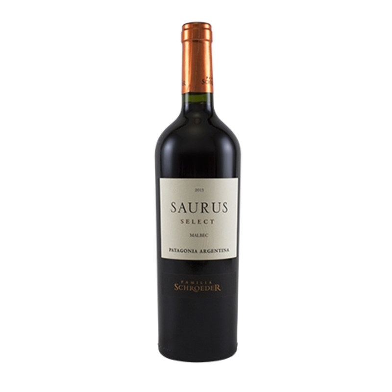 Familia Schroeder `Saurus` Patagonia Select Malbec 1 Bottle 75cl