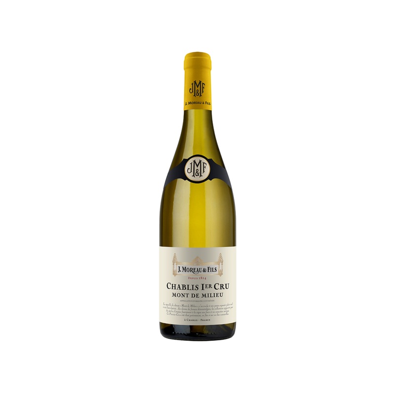 J. Moreau & Fils Chablis 1er Cru Mont de Milieu 750 ML