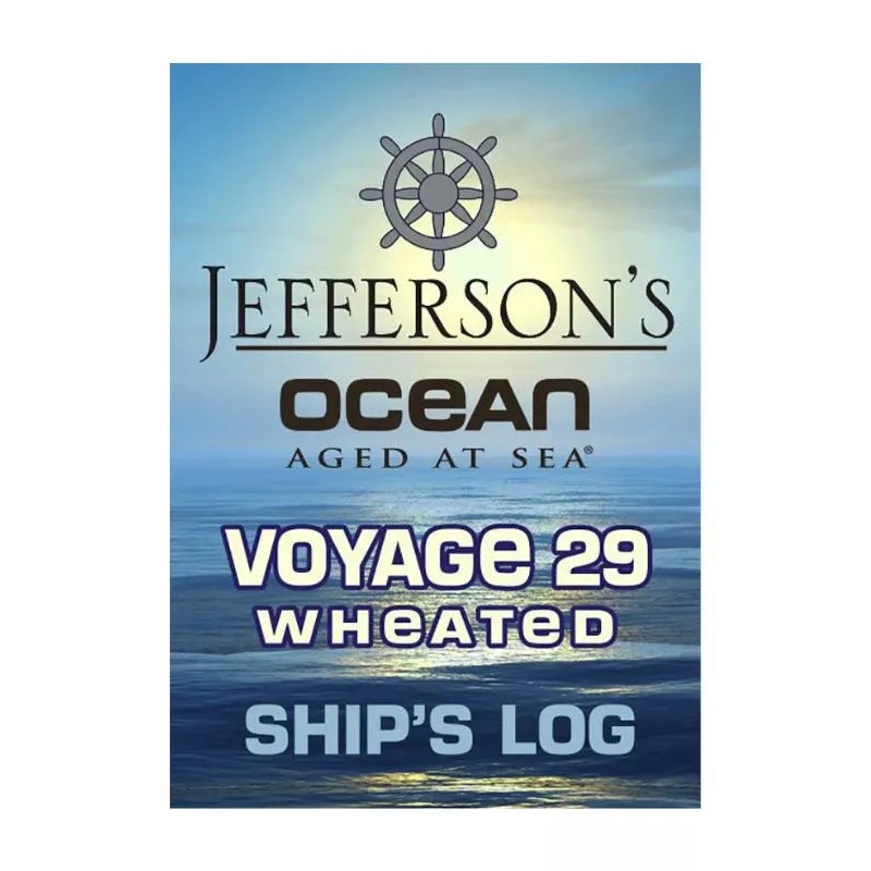 Jeffersons Ocean Aged At Sea Voyage 29 'Ship's Log' Wheated Bourbon 750mL