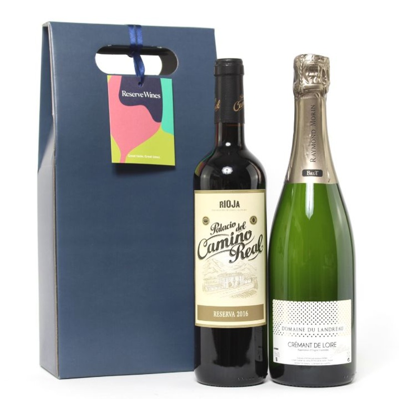 2 bottle New Home Wine Gift