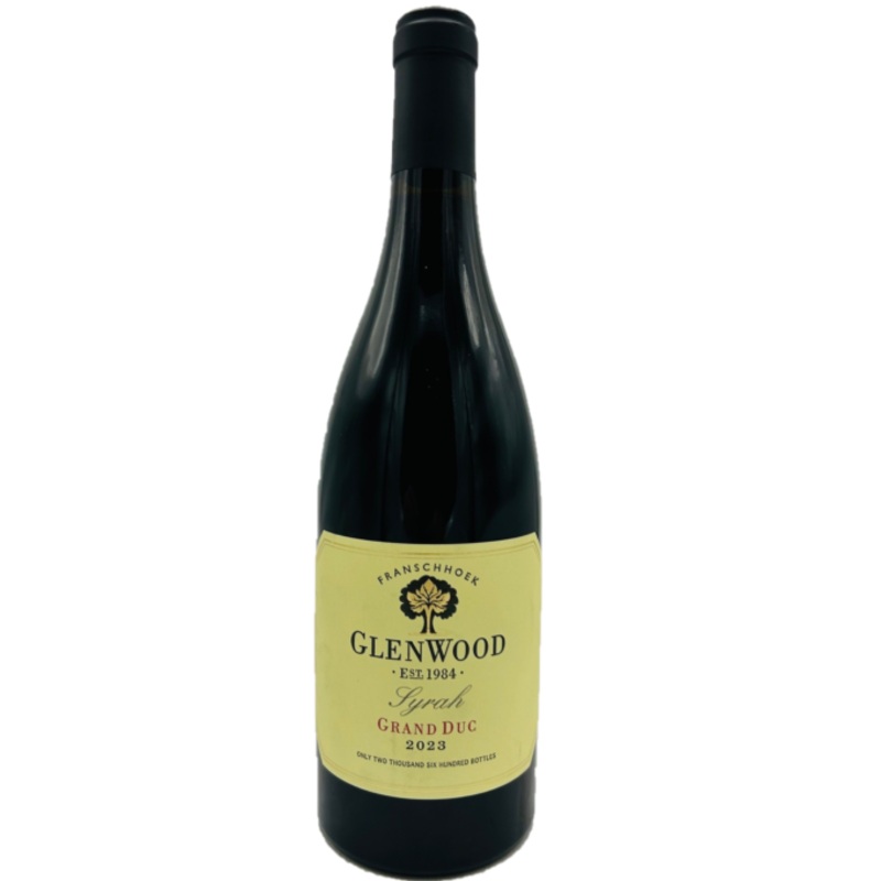 Glenwood Grand Duc Syrah 2023 750ml 14.5% - South Africa