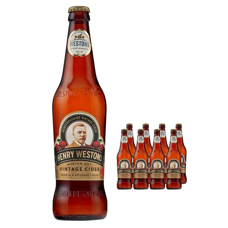 Henry Westons Vintage Reserve Cider Multipack, 8 x 500 ml