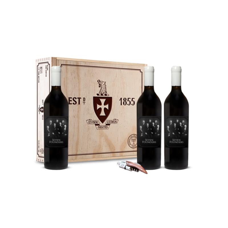 Seven Founders Reserve Cabernet Gift Set