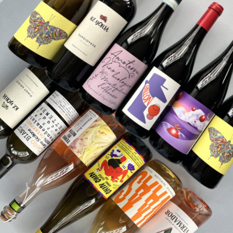 12 bottle mixed wine case