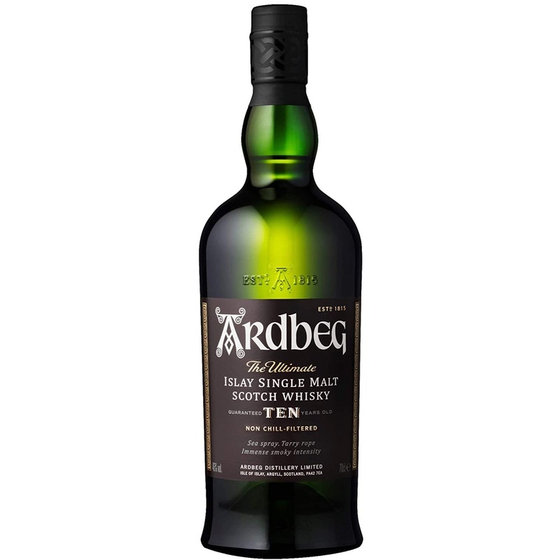 Ardbeg 10 Year Old Single Malt Scotch Whisky 70cl