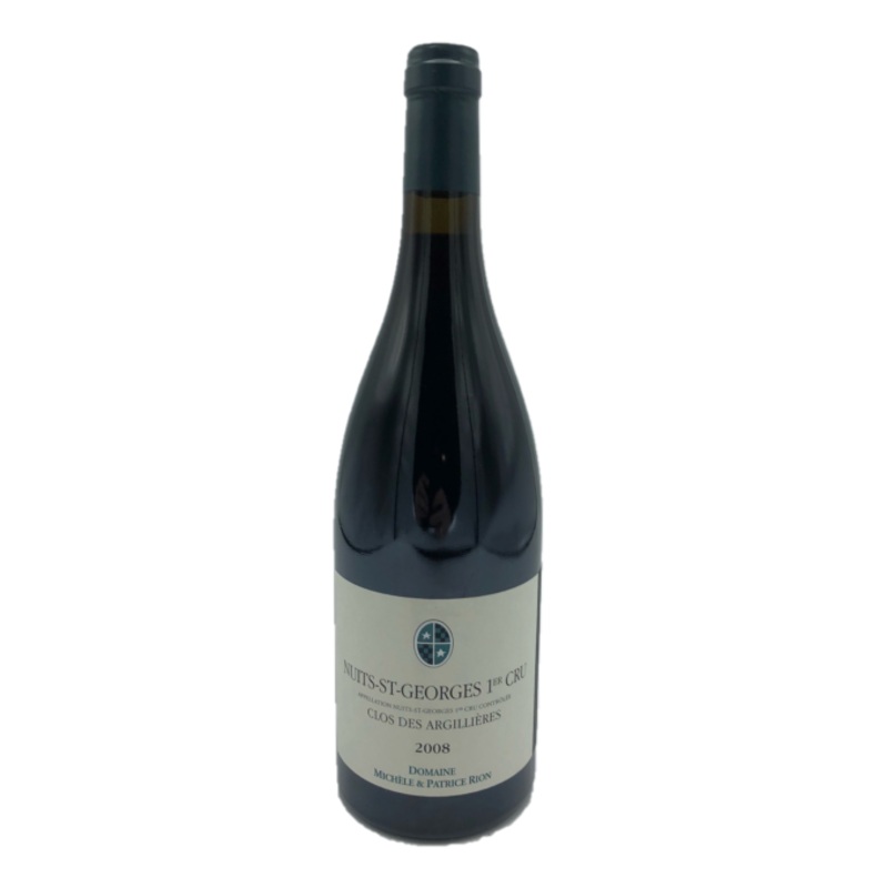 Domaine Michele & Patrice Rion Clos des Argillieres, Nuits St Georges Premier Cru 2008 750ml 13% - France