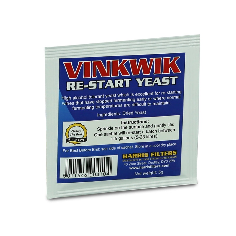 Harris Premium Vinkwik Re-Start Yeast