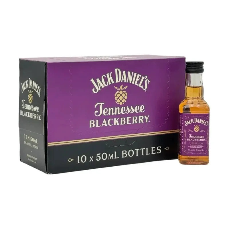 Jack Daniel's Blackberry Shots 50ml 10 Pack