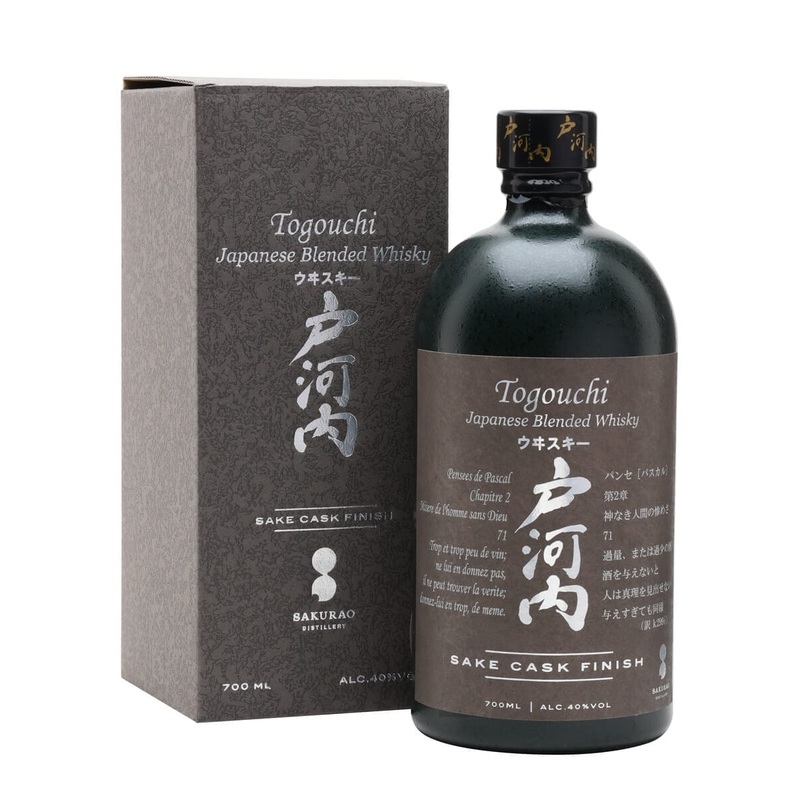 Togouchi Sake Cask Japanese Blended Whisky 70cl