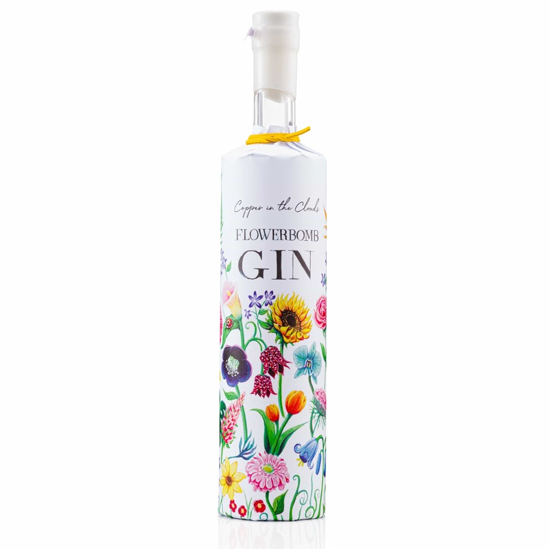 Copper in the Clouds Flowerbomb Gin 70cl