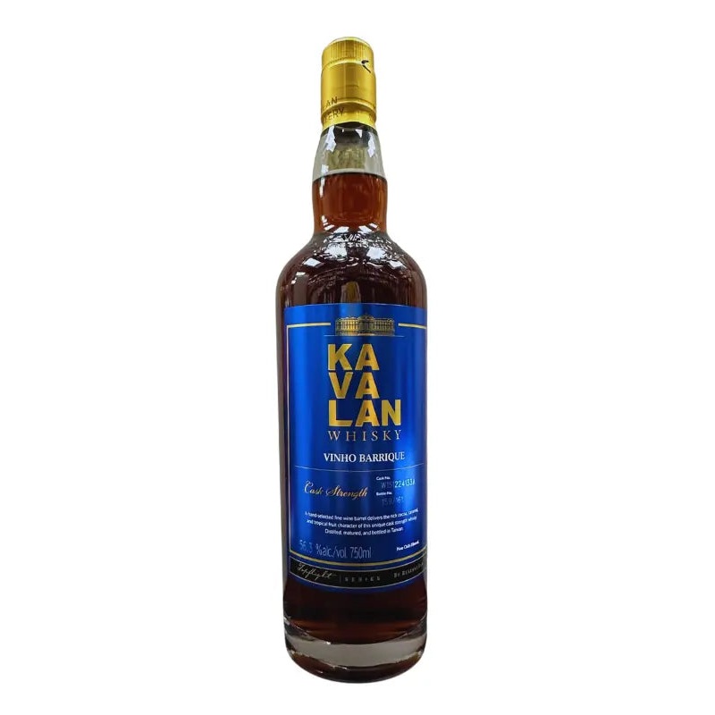Kavalan Vinho Barrique Single Cask Strength 112.6 Proof Whisky 750mL