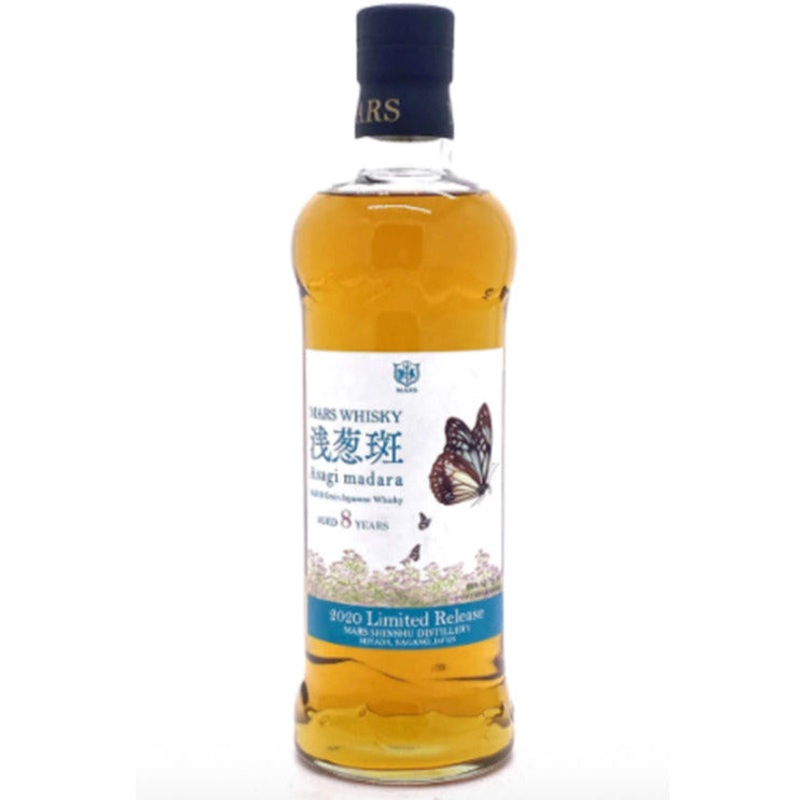 Mars Shinshu Distillery Asagi Madara Malt & Grain Japanese Whiskey Aged 8 Years Limited Release