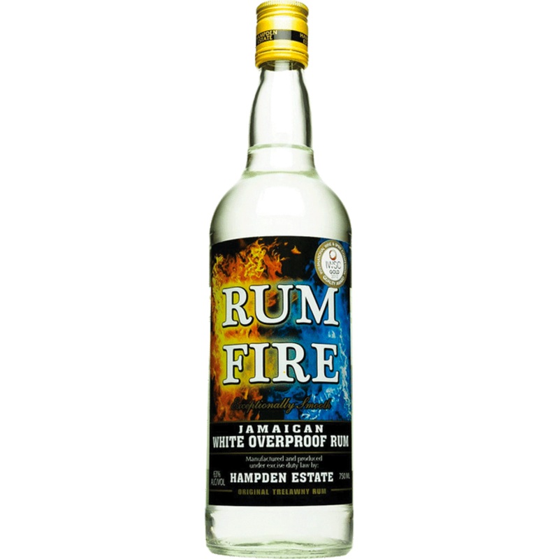 Rum Fire White Overproof Jamaican Rum