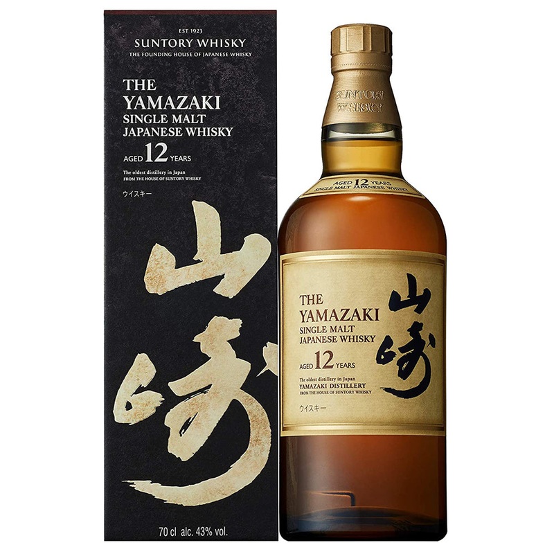 Suntory Yamazaki 12 Year Old Single Malt Japanese Whisky 70cl
