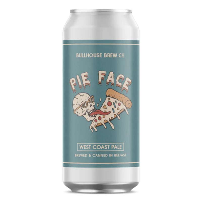 Bullhouse Brew Co Pie Face West Coast IPA, 440ml Can