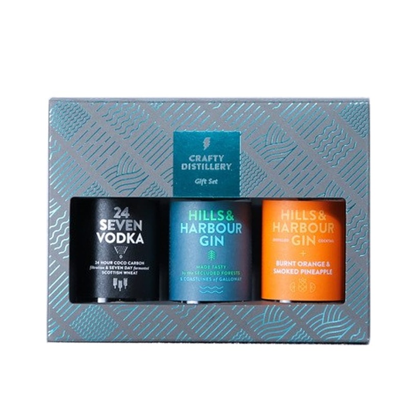 Crafty Distillery Spirit Range Gift Set 3x5cl