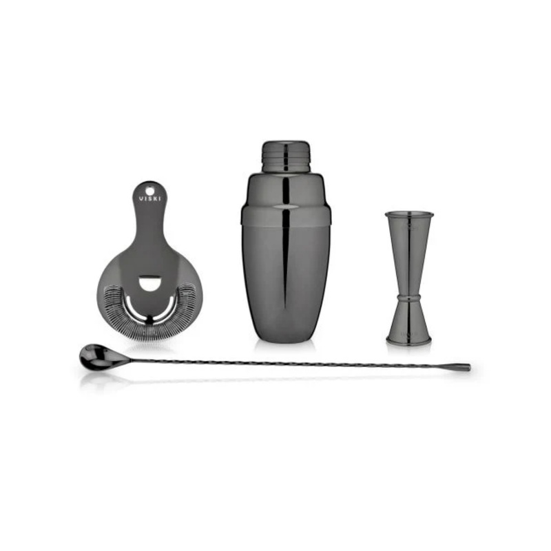 Gunmetal Mixologist Barware Set SINGLE