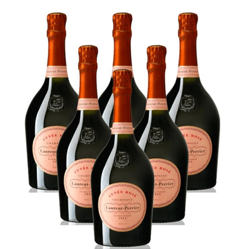 Laurent-Perrier Cuve Ros Brut NV 6 Champagne Case 6 Bottle Case 6x75cl