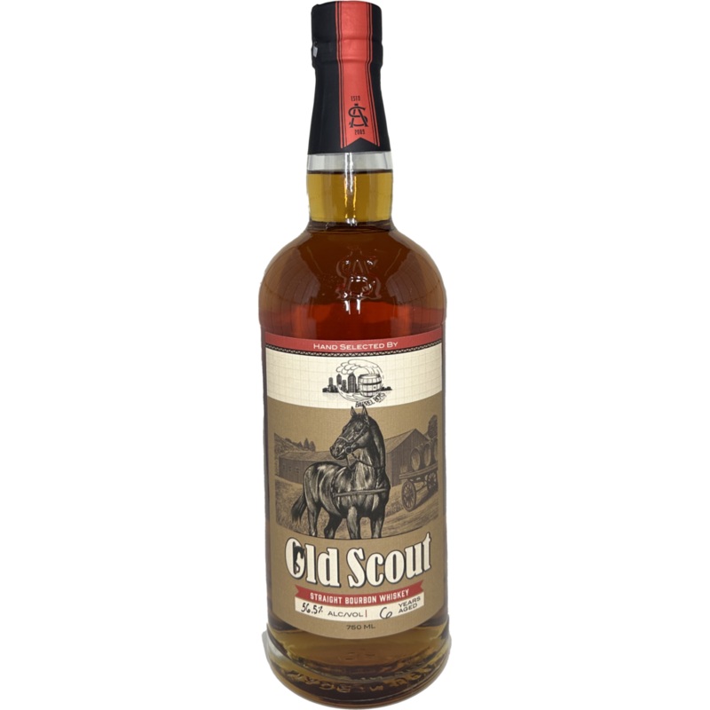 Smooth Ambler Old Scout 'San Diego Barrel Boys' 6 Year Old Single Barrel Bourbon Whiskey 113 Proof
