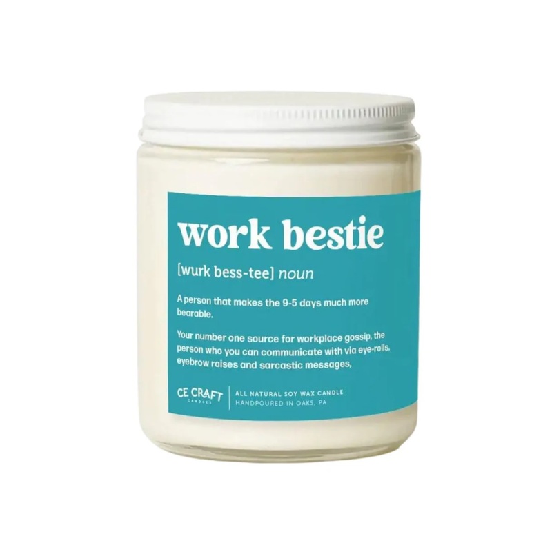 "Work Bestie" Scented Candle SINGLE