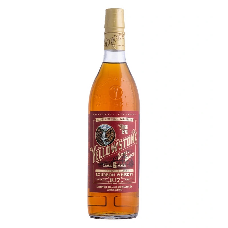 Yellowstone 107 6 Year Small Batch Bourbon Whiskey 750mL