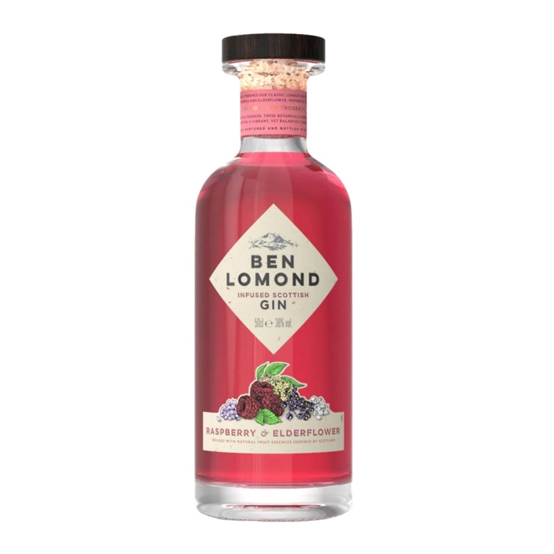 Ben Lomond Raspberry & Elderflower Gin 70cl