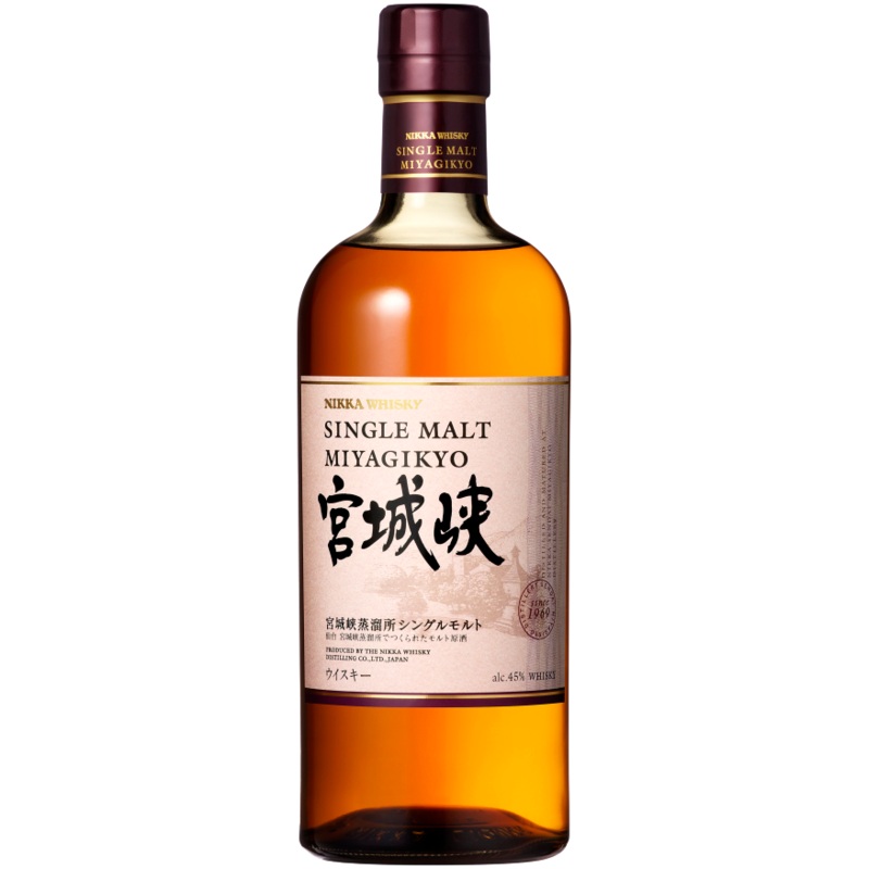 Nikka Miyagikyo Single Malt Whiskey 90 Proof 750 ML
