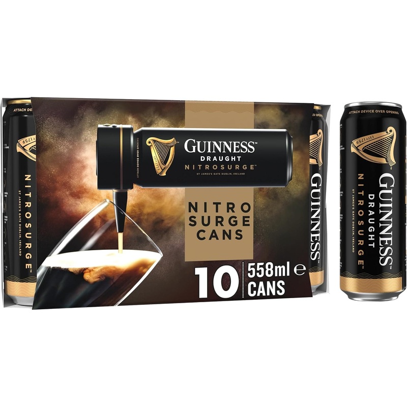 Guinness Draught Nitrosurge Cans 10x558ml