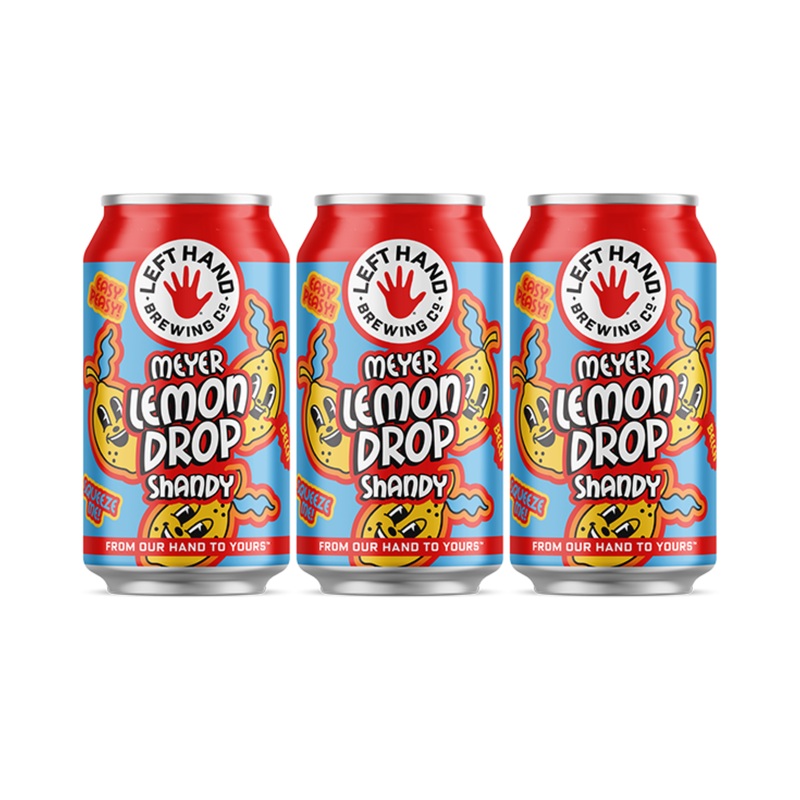 Left Hand Brewing Meyer Lemon Drop Shandy 6 PACK 12 OZ CANS
