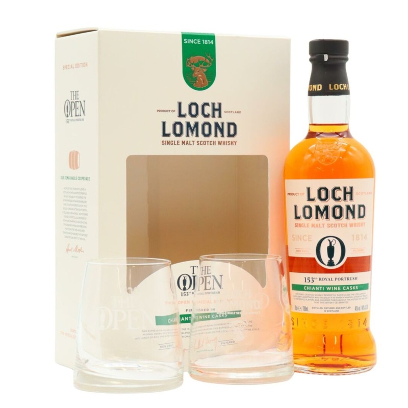 Loch Lomond The Open Special Edition 2025 Whisky Gift Set 70cl