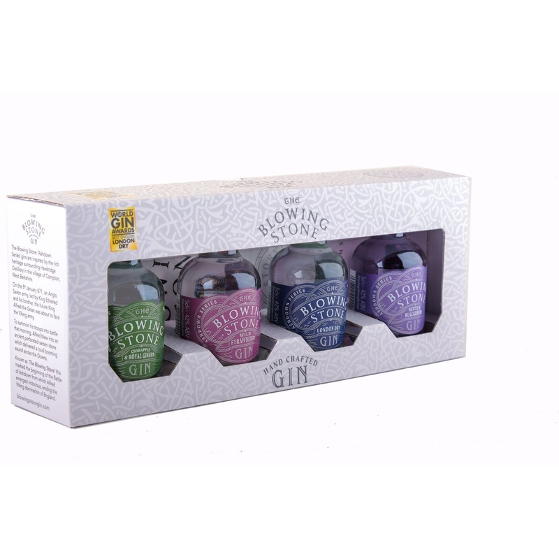 The Blowing Stone Miniature Gin Collection 4x5cl