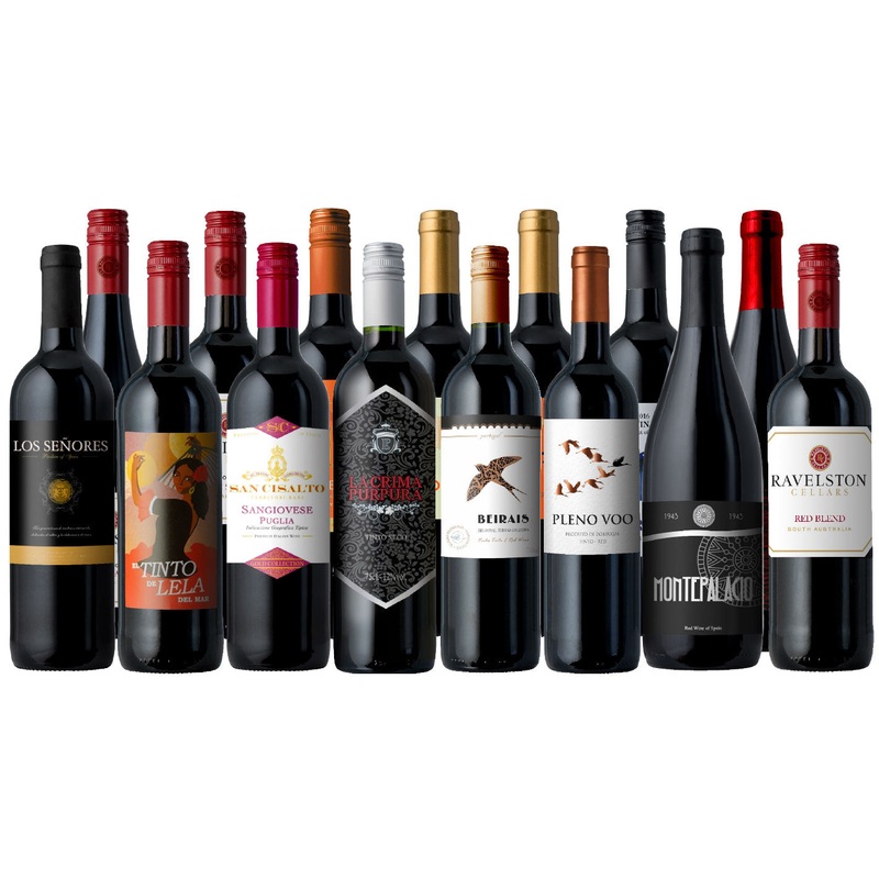 The Summer Grilling Reds Special 15-Pack W/ PET Bottle