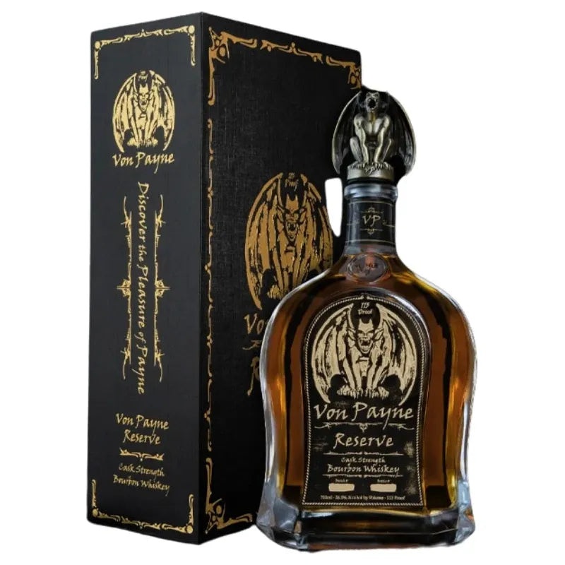 Von Payne Reserve Cask Strength Bourbon Whiskey 750ml