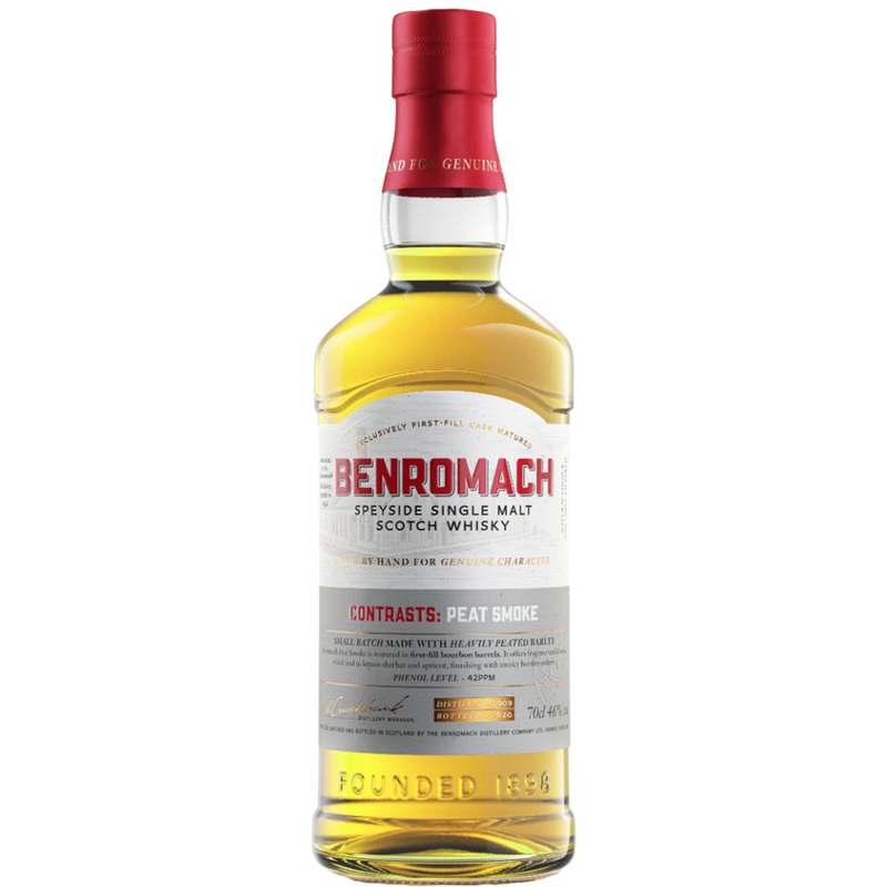 Benromach Contrasts Peat Smoke Speyside Single Malt Scotch Whisky