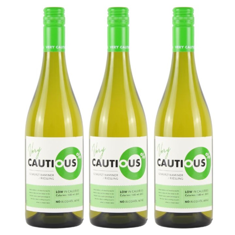 Bundle - De Bortoli, The Very Cautious One Gewurz Riesling 0.0% 3-Pack