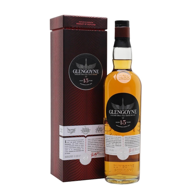 Glengoyne 15 Year Old Single Malt Scotch Whisky 70cl