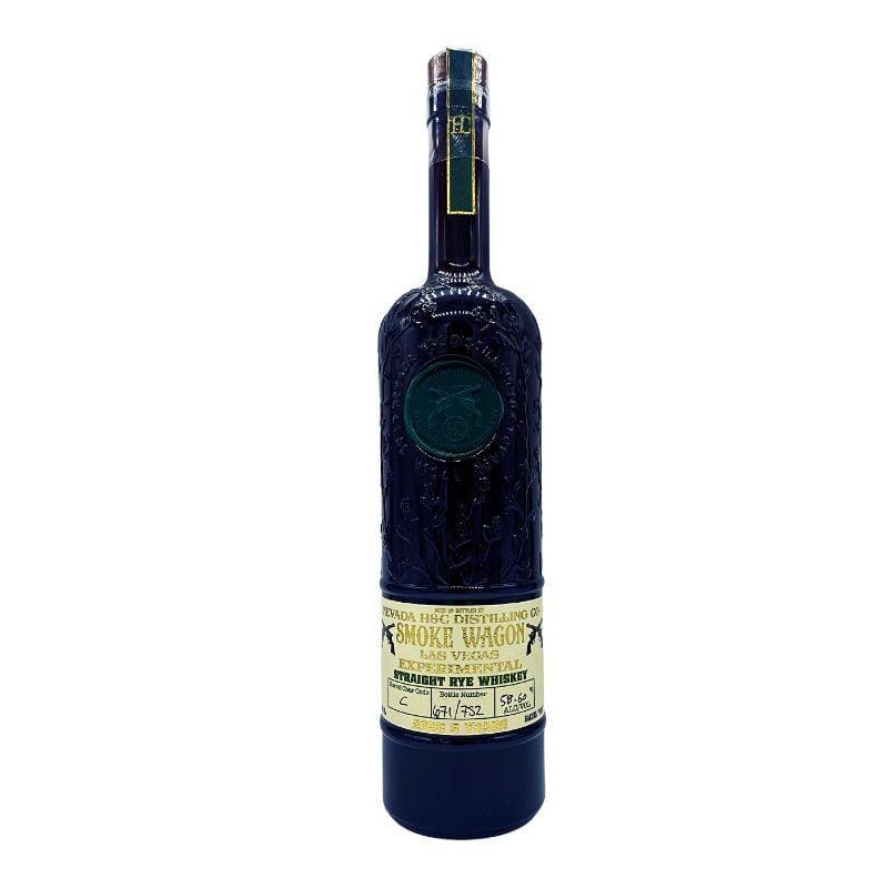 Smoke Wagon Aged 9 Years Experimental Straight Rye Whiskey Barrel Char C 750mL