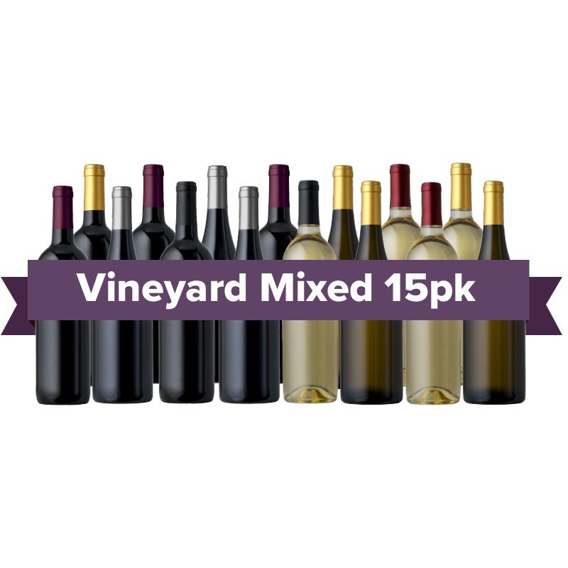15 Bottle Subscription Case - Vineyard Red