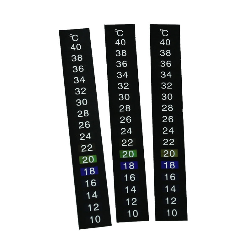 3 x Brew2Bottle LCD Home Brew Stick On Adhesive Thermometer