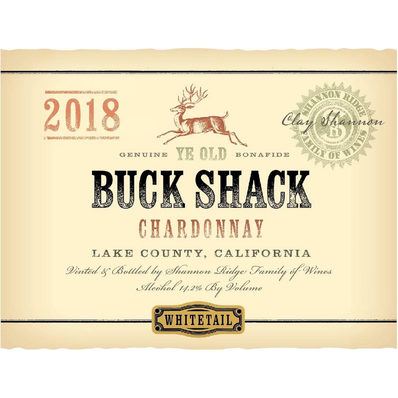 Buck Shack Lil' Fatty Lake County Whitetail Chardonnay 750ml