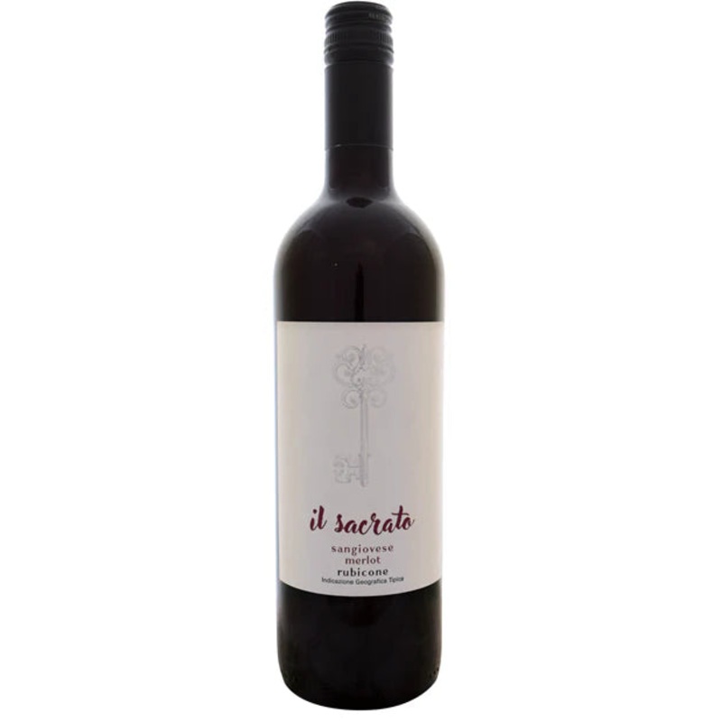 Il Sacrato, Rubicone, Emilia Romagna, Sangiovese Merlot 2024 (Case)